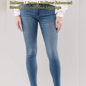 Hollister Women's Low Rise Jeggings Size 31 x 28